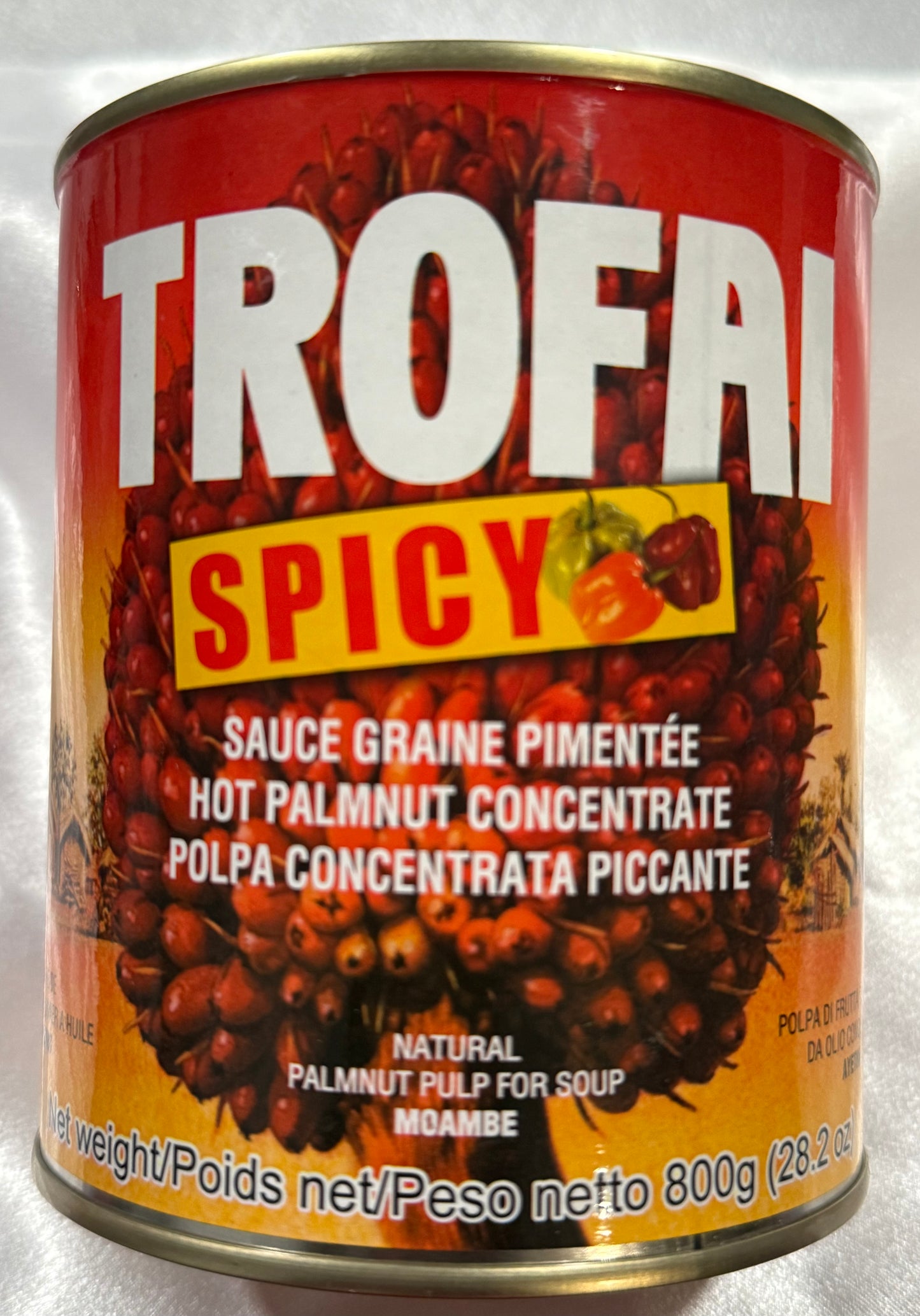 TROFAI - SPICY BLEND PALMNUT CONCENTRATION 800g / 28.2oz