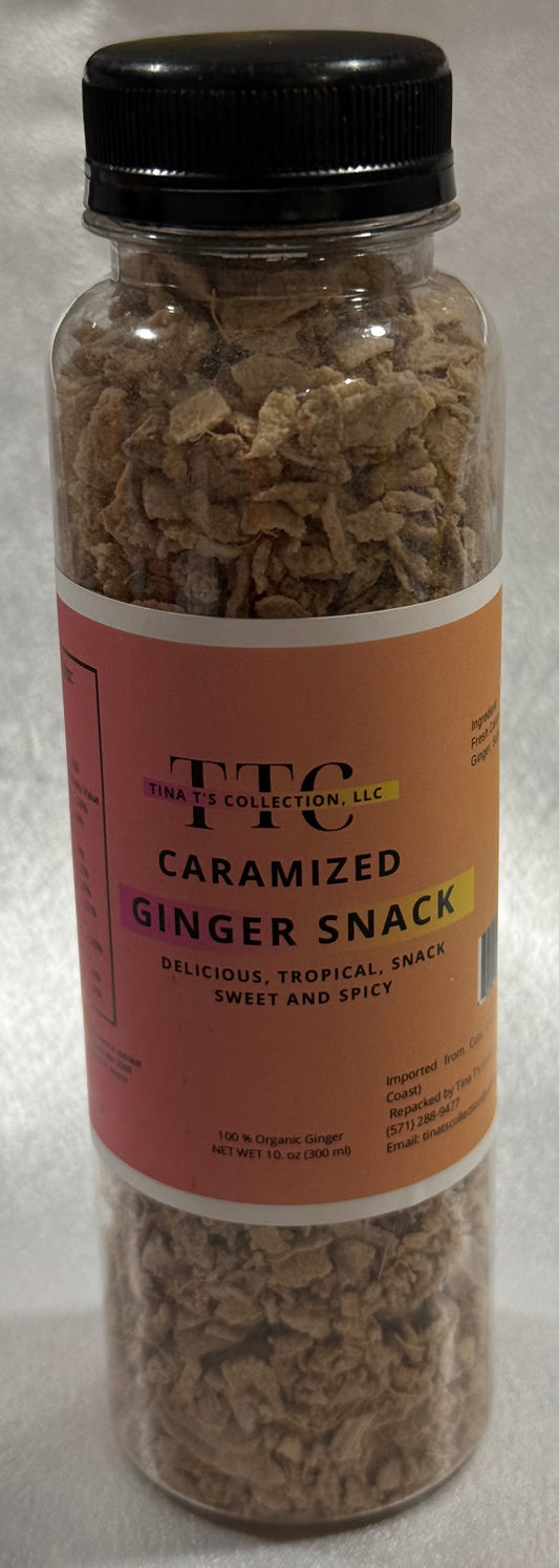 CARAMIZED GINGER SNACK 8oz