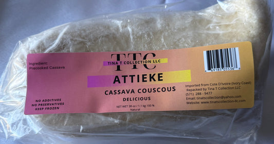 ATTIEKE - CASSAVA COUSCOUS 45.9 oz / 1.3 kg