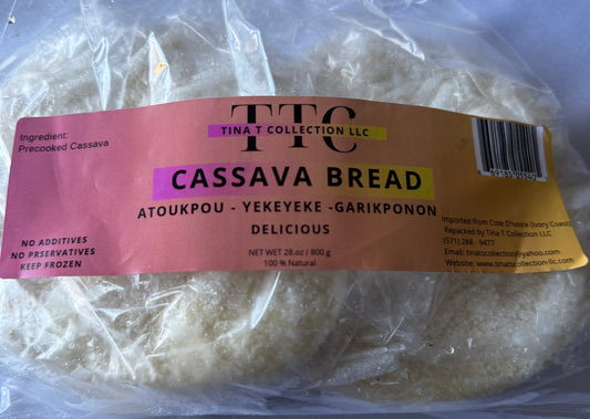 CASSAVA BREAD - YEKEYEKE - GARIKPONON