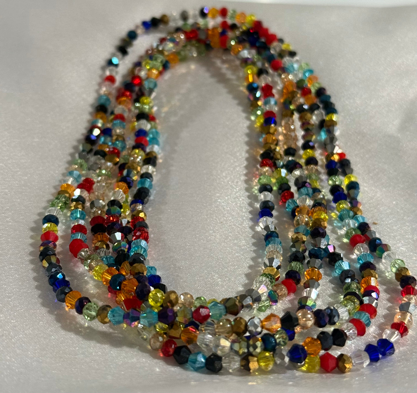 MULTICOLOR WAIST BEAD - 17 INCHES ( 47 CM)