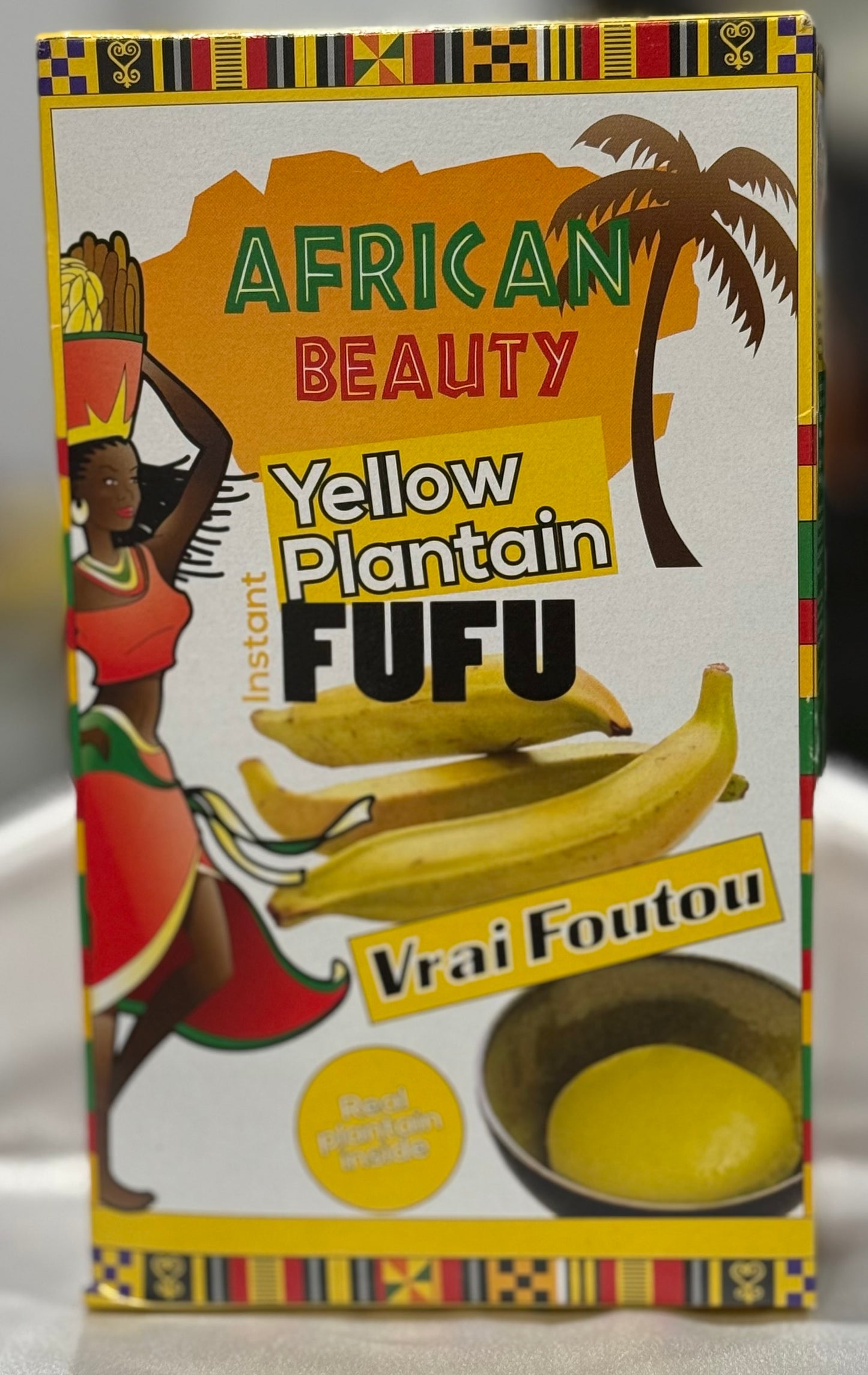 AFRICAN BEAUTY - YELLOW PLANTAIN FUFU - 681g