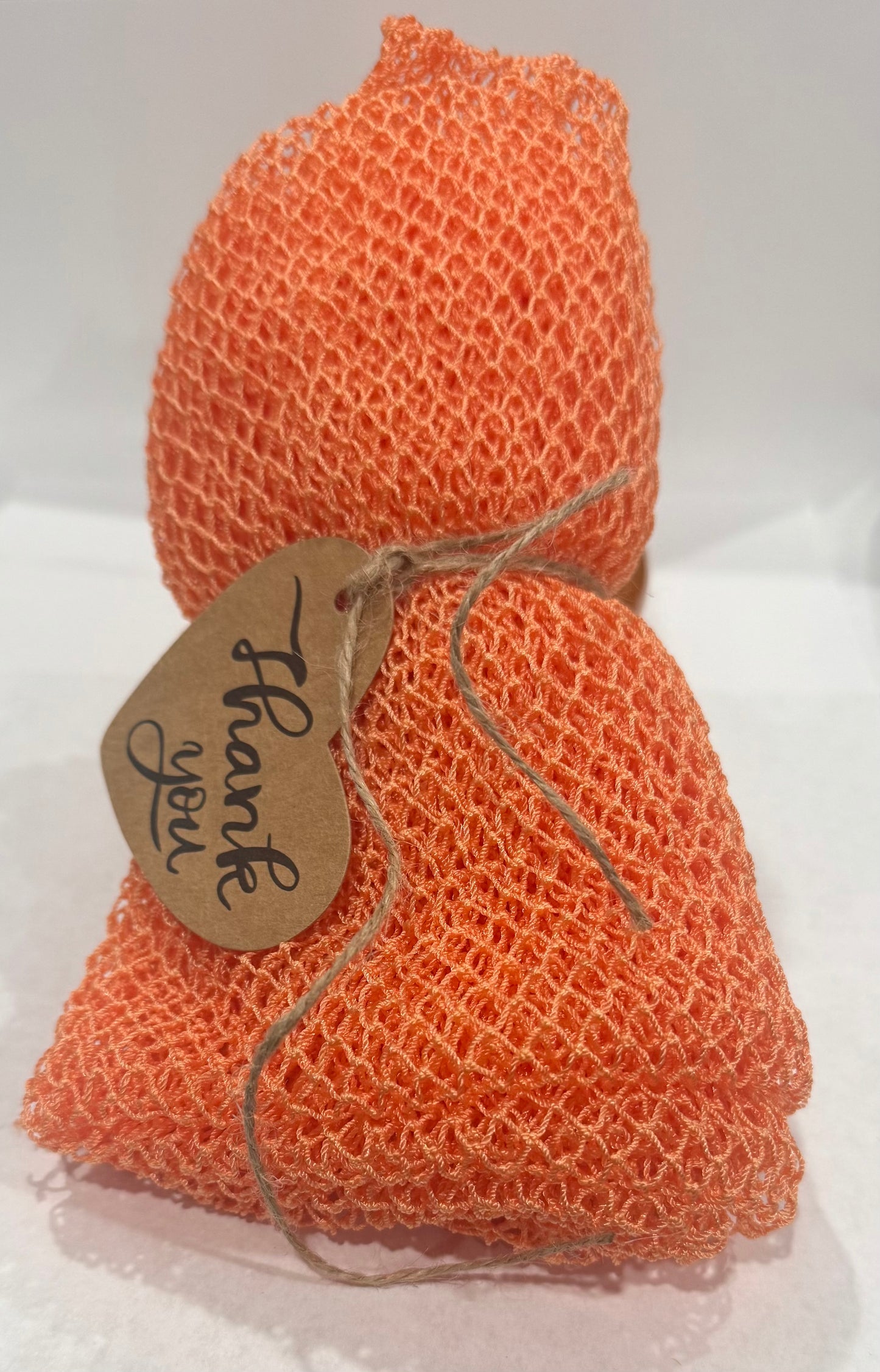 LOND AFRICAN NET SPONGE / ORANGE