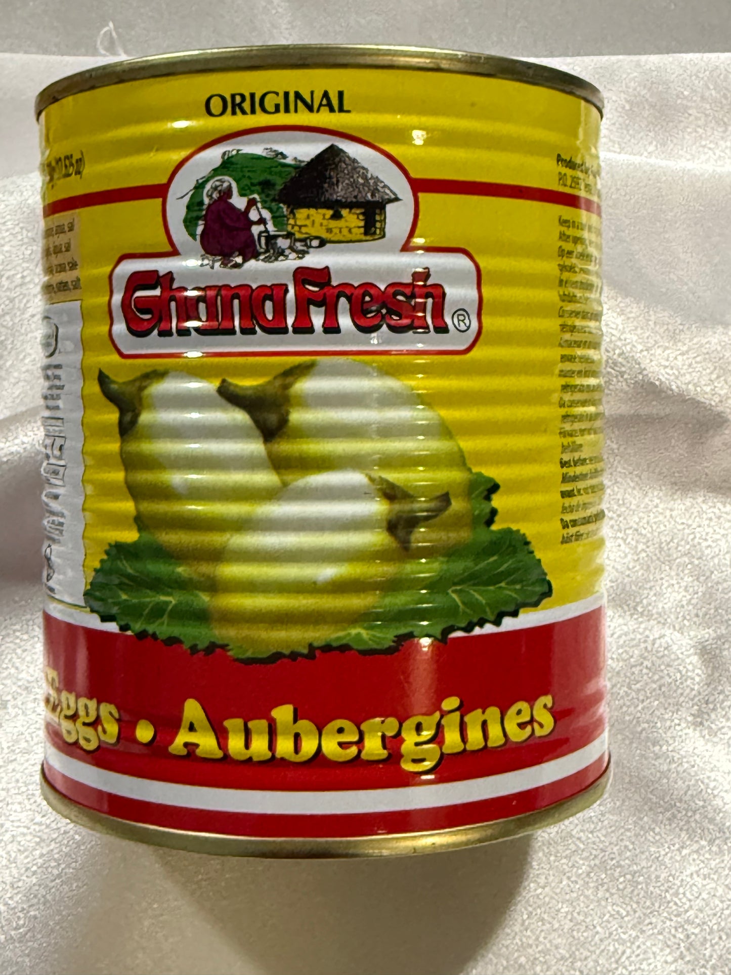 GHANA FRESH - GARDEN EGGS . AUBERGINES 800 g