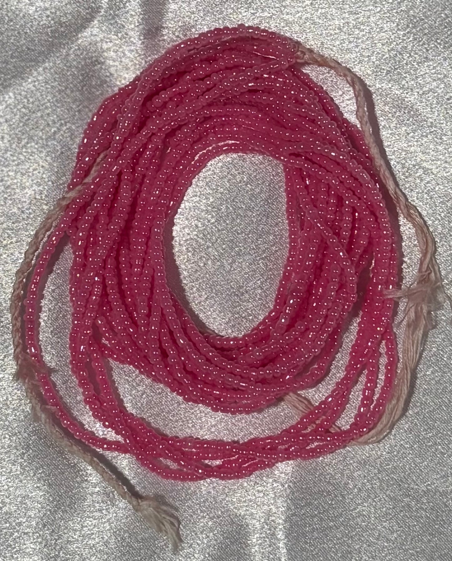 PINK WAIST BEAD - 37 inches (97 cm)