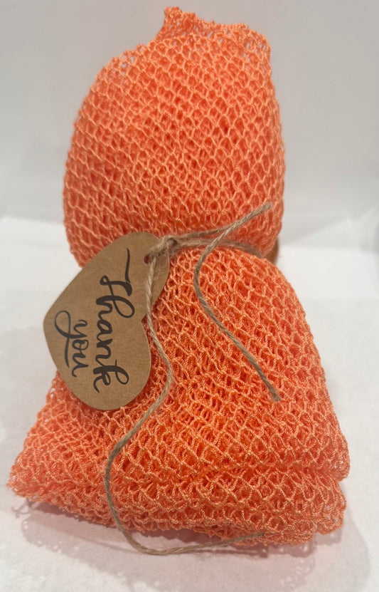 LOND AFRICAN NET SPONGE / ORANGE